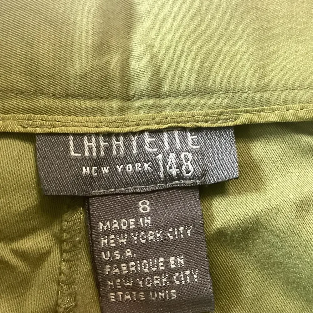 Lafayette 148 NY Silk Blend Dress Pants